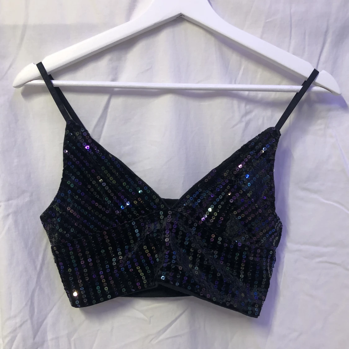 Glittrig Top Paljetter