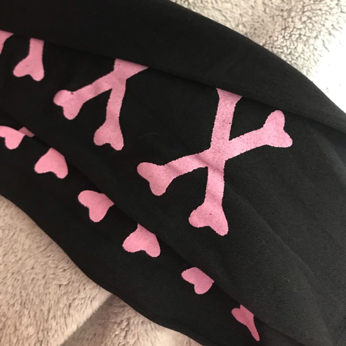 Pink bow thigh high lolita socks! - 91