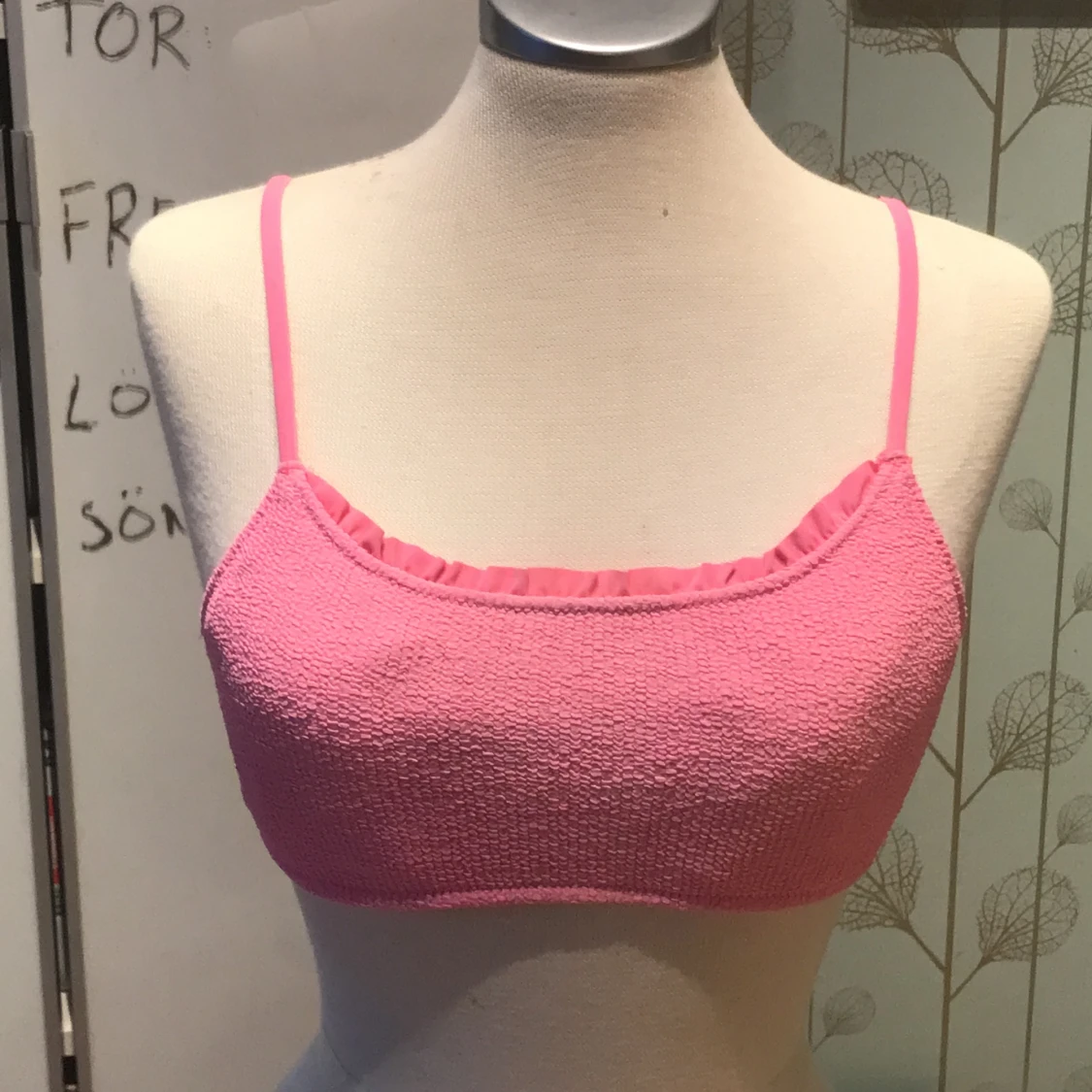 Rosa bikini överdel