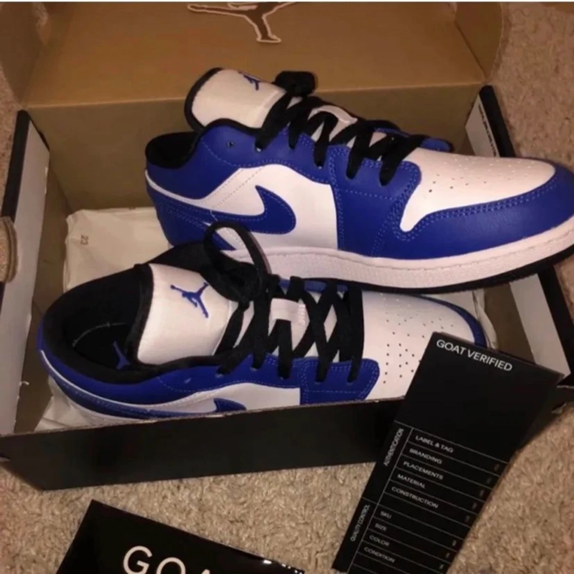 Jordan 1 Low Marina blue - 90