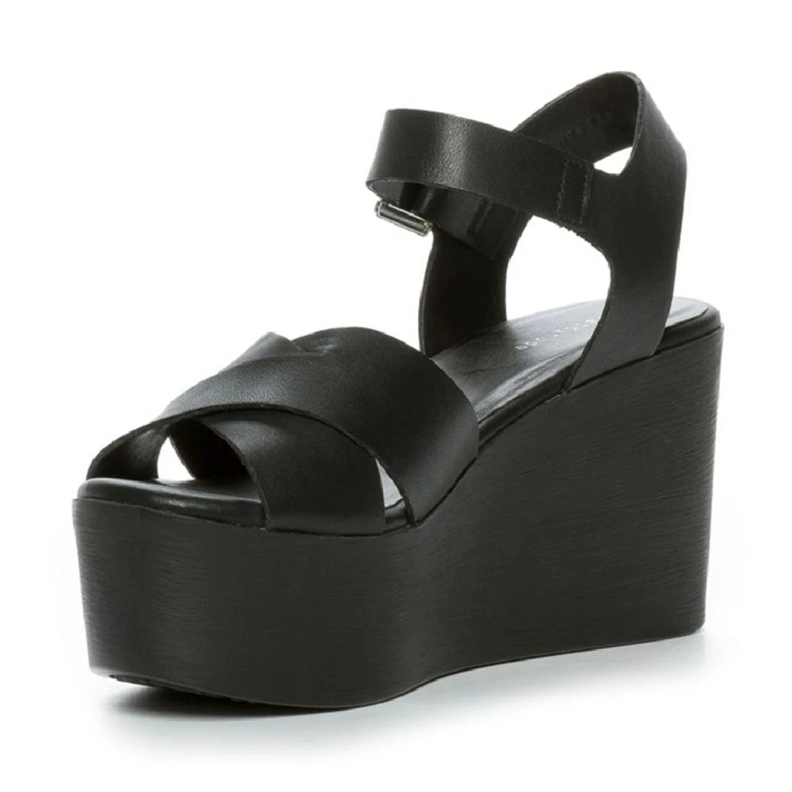 Svarta platåskor (sandaletter) i st 39 - 91