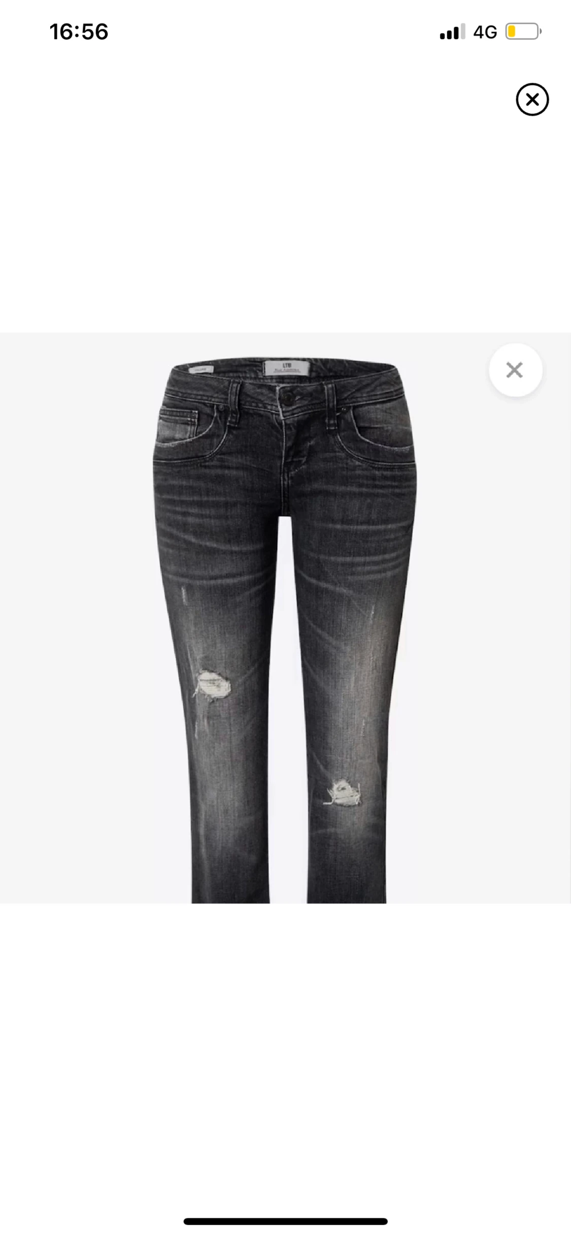 Gråa ltb valerie jeans