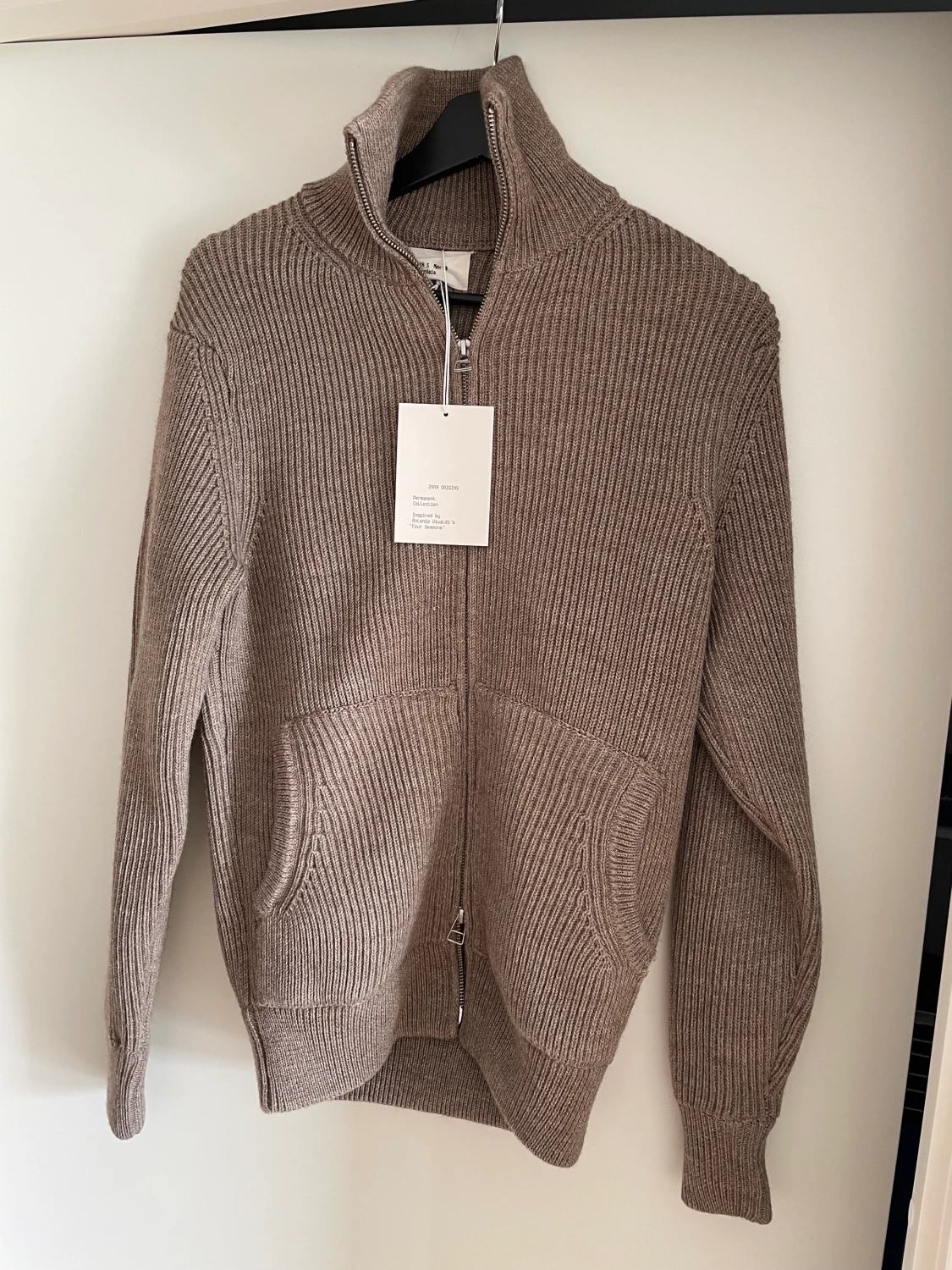 ZARA Orgins Zip träja