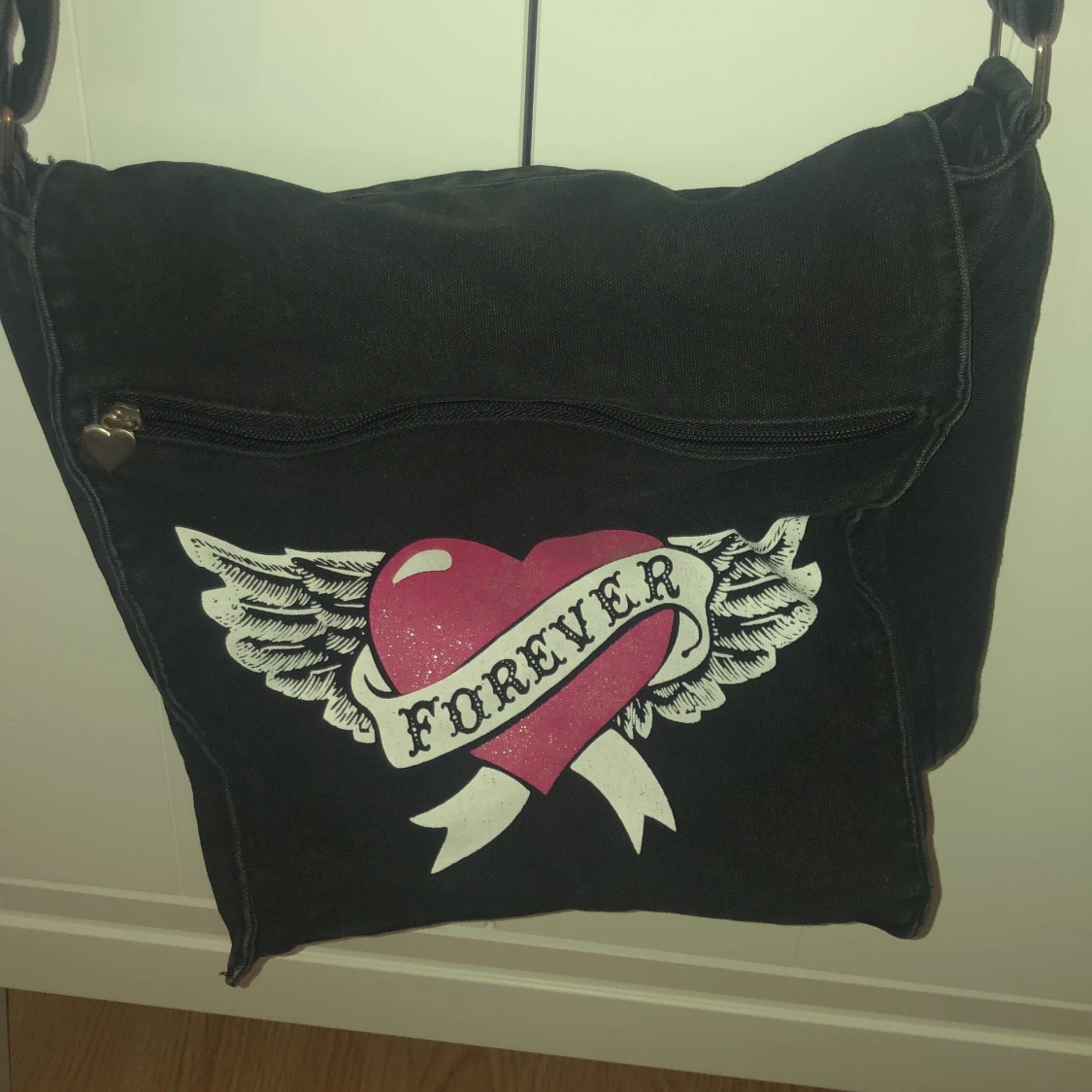 Axelremsväska i tyg - 90