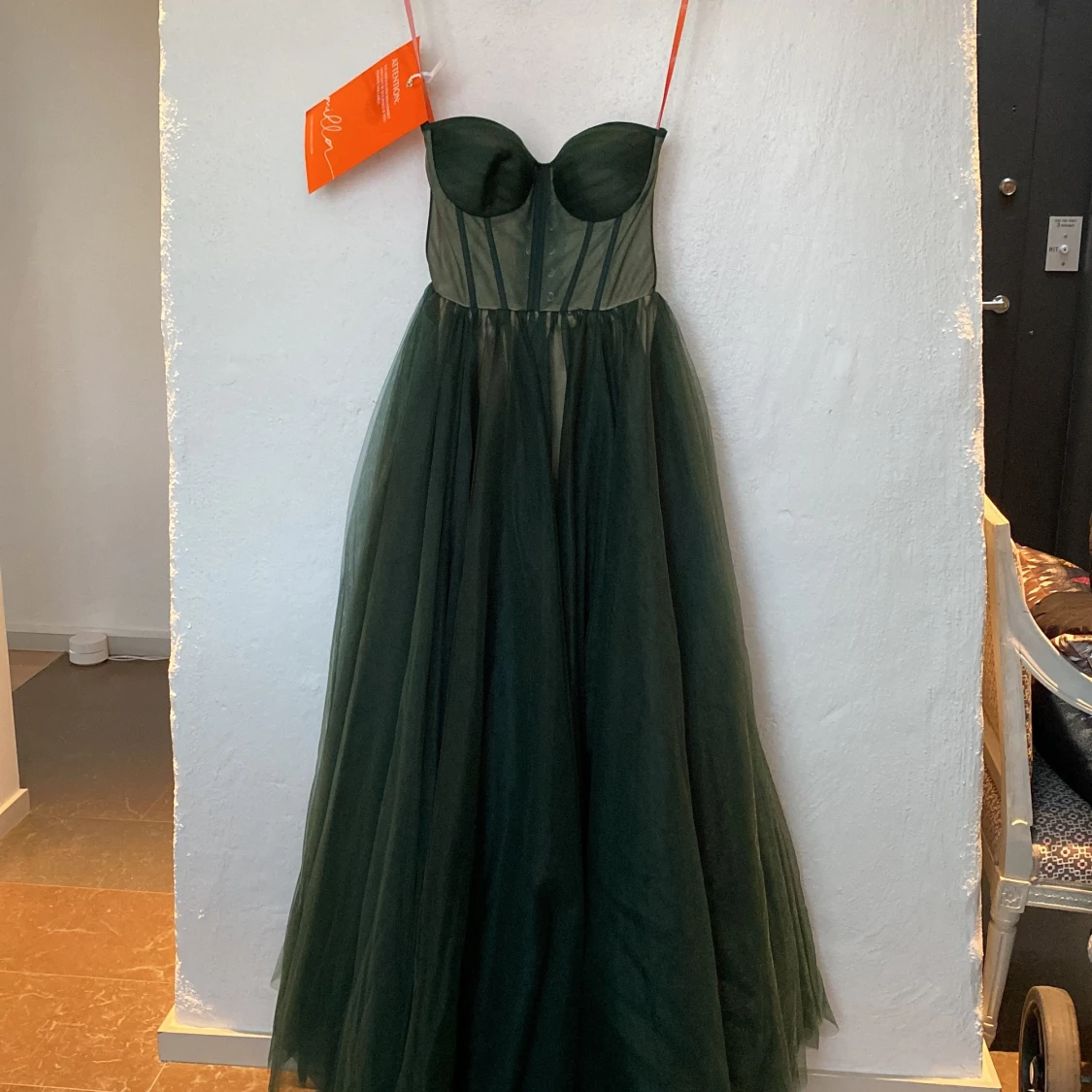 Långklänning i Tyll