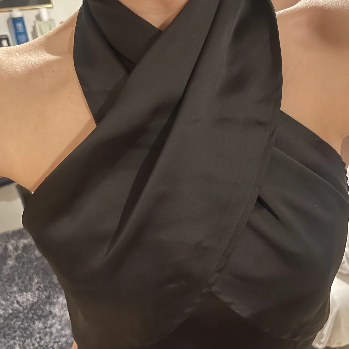 Halterneck topp - 90