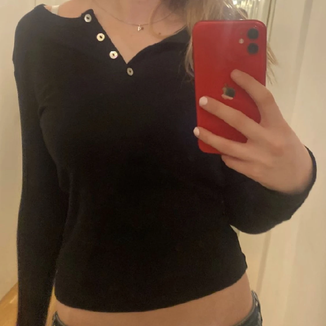 långärmad tröja zara