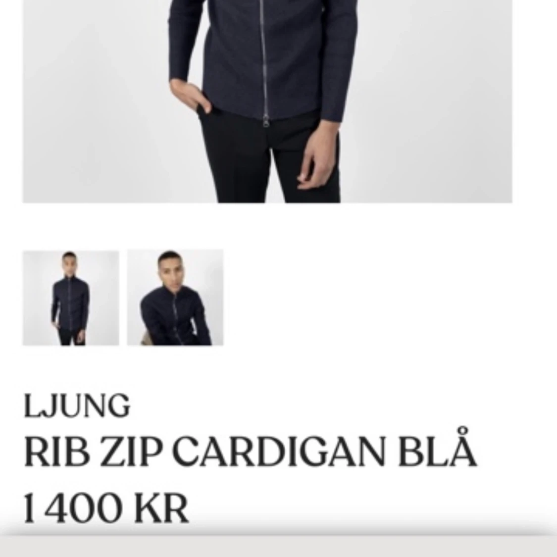 Full zip tröja - 90