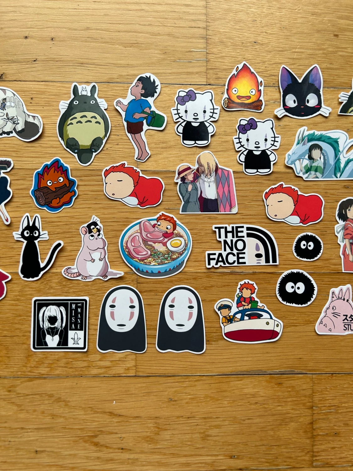 Studio ghibli klistermärken #46 - 91