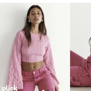 Rosa tröja  - Rosa topp. Väldigt snygg, speciellt i ryggen. Lite flowy ärmar. Använd några gånger. Frakt på 52kr tillkommer 