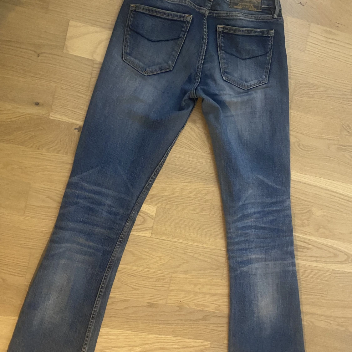 Lågmidjade bootcat jeans  - 91