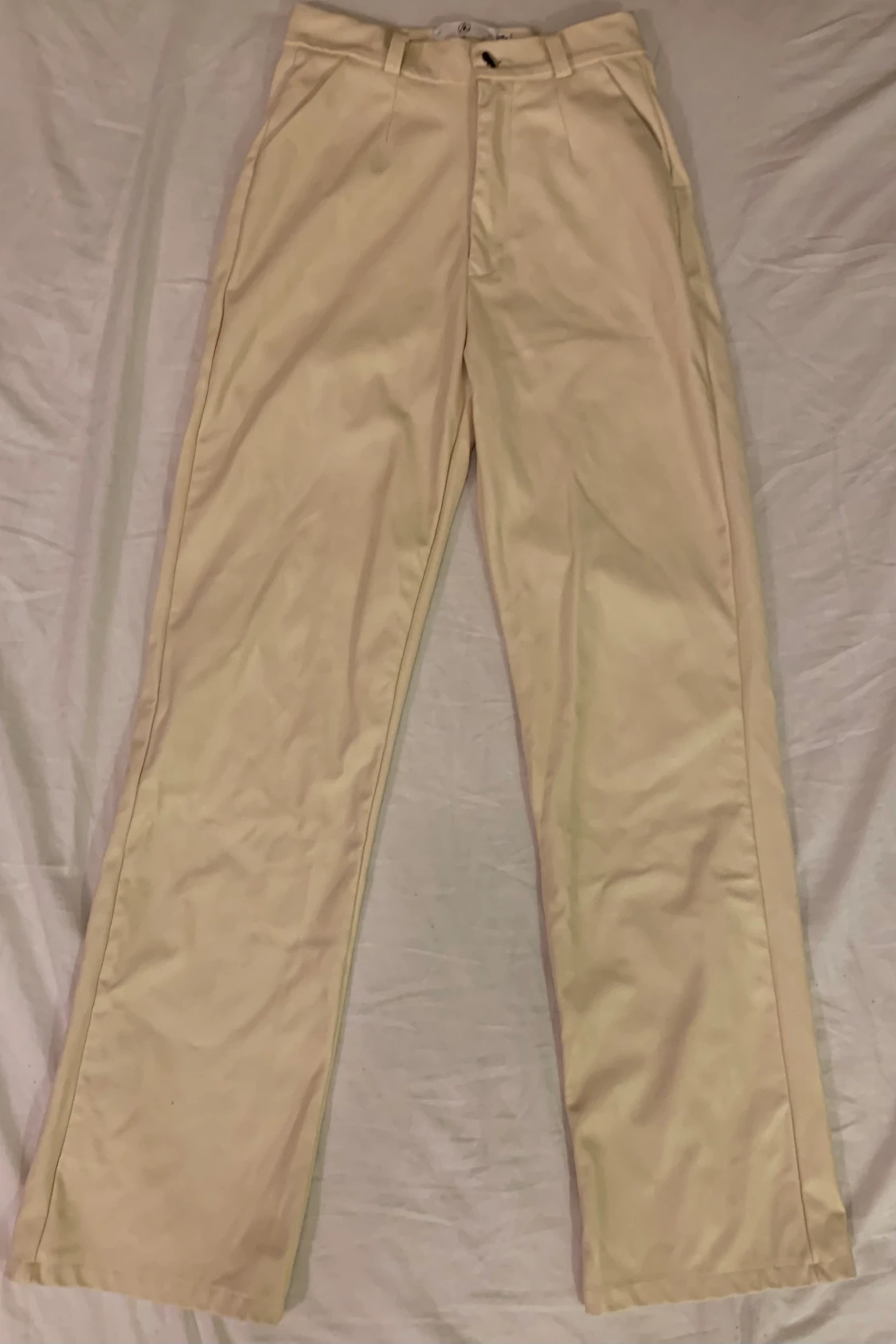 Beiga skinnbyxor - 90