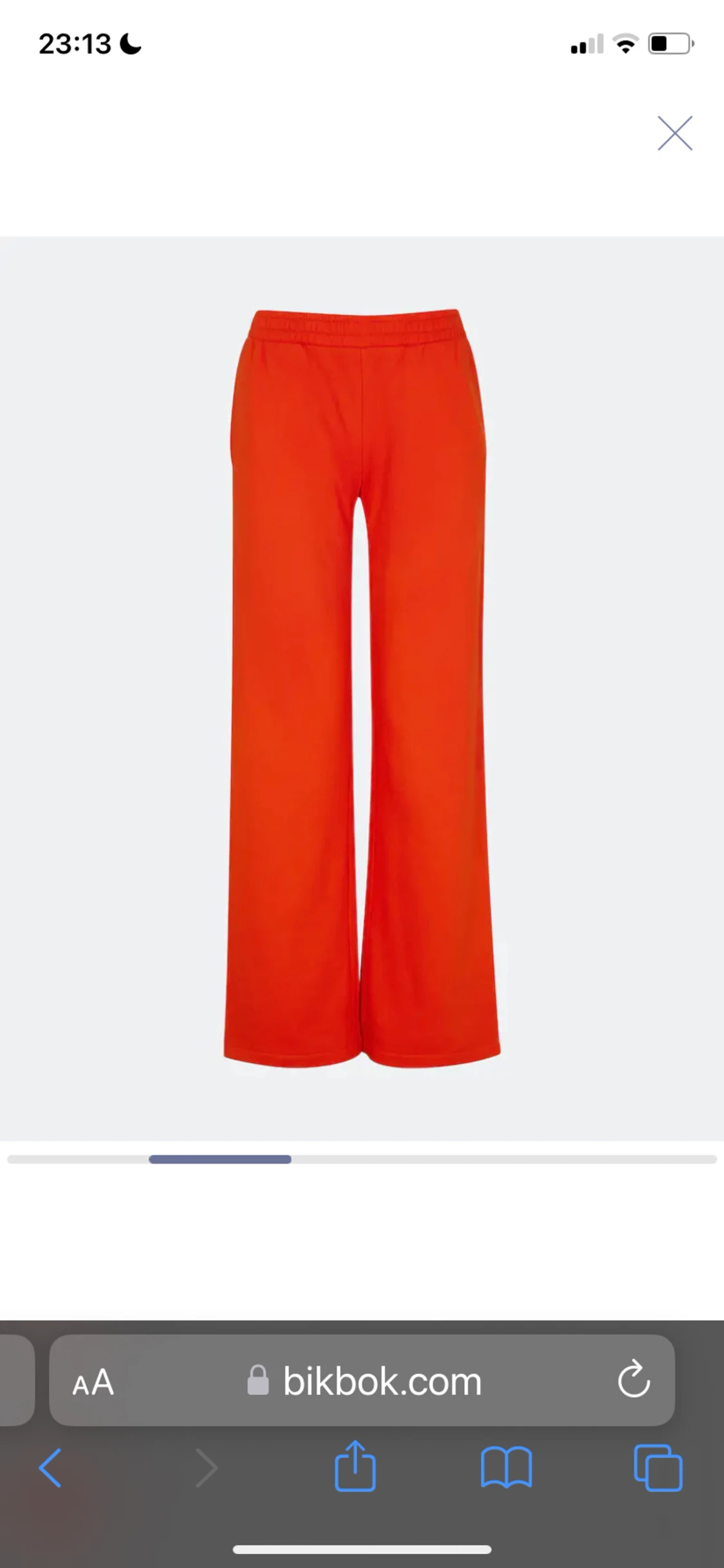 Lågmidjade mjukisbyxor