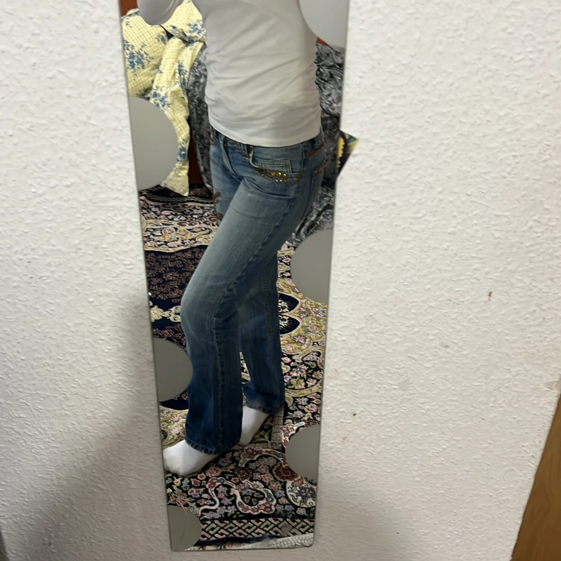 Lågmidjade byxor  - 91