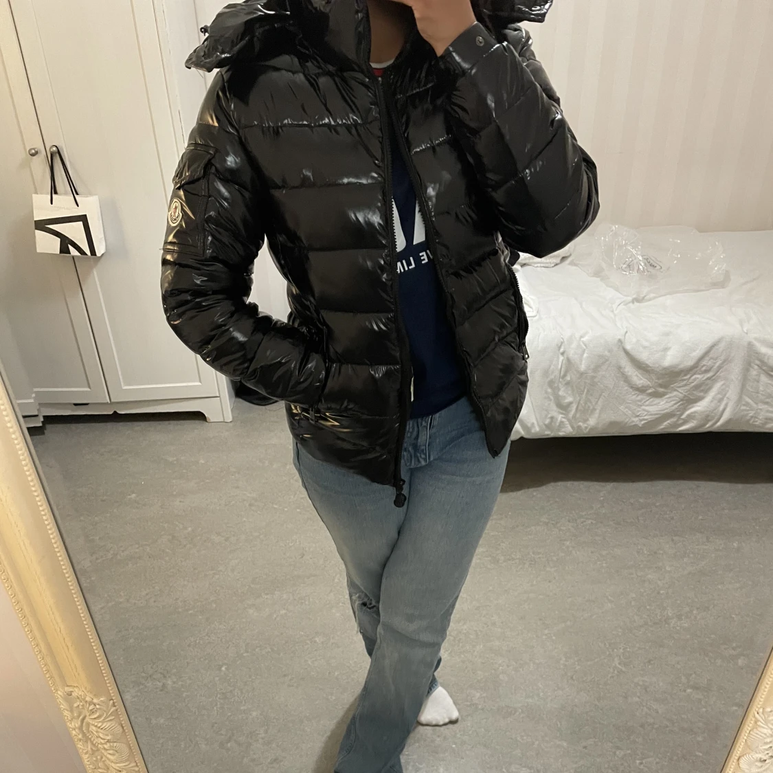 Moncler bady short down jacka - 90