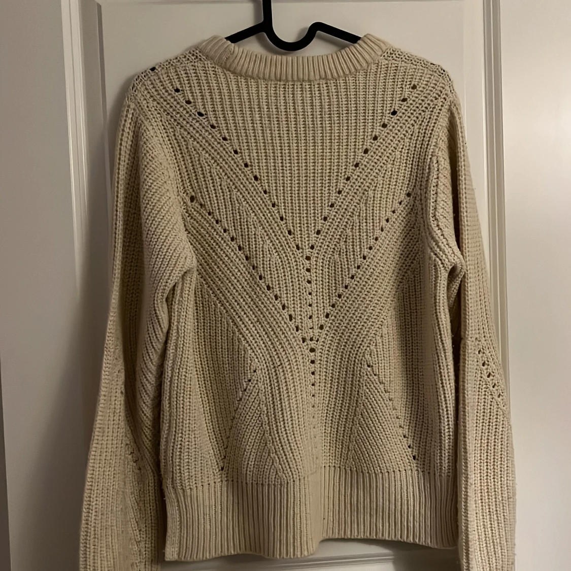 Mönstrad stickad tröja  - 91