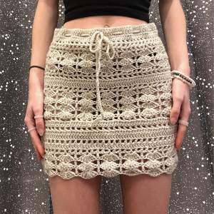 Sand skirt🐚 Virkad kjol med fina detaljer! Checka gärna min instagram och tiktok @restroyfashion ❤️