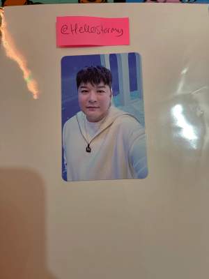 super junior the road celebration Shindong & Hyuhyun PC -Officiall - 60 kr styck 