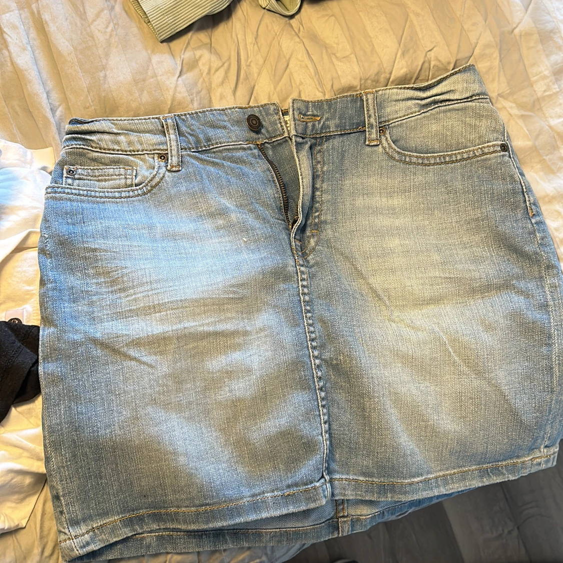 jeans kjol