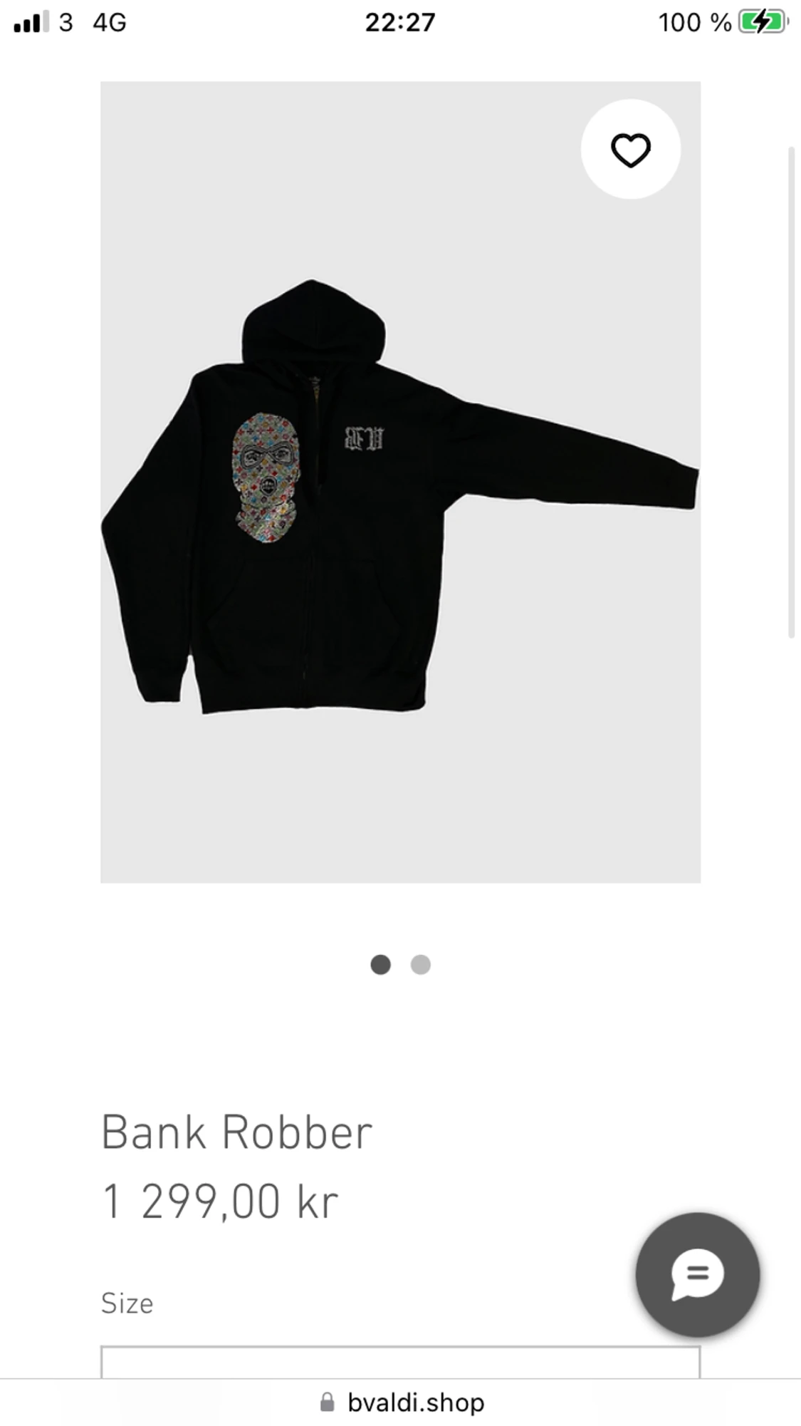 Rhinestone hoodie