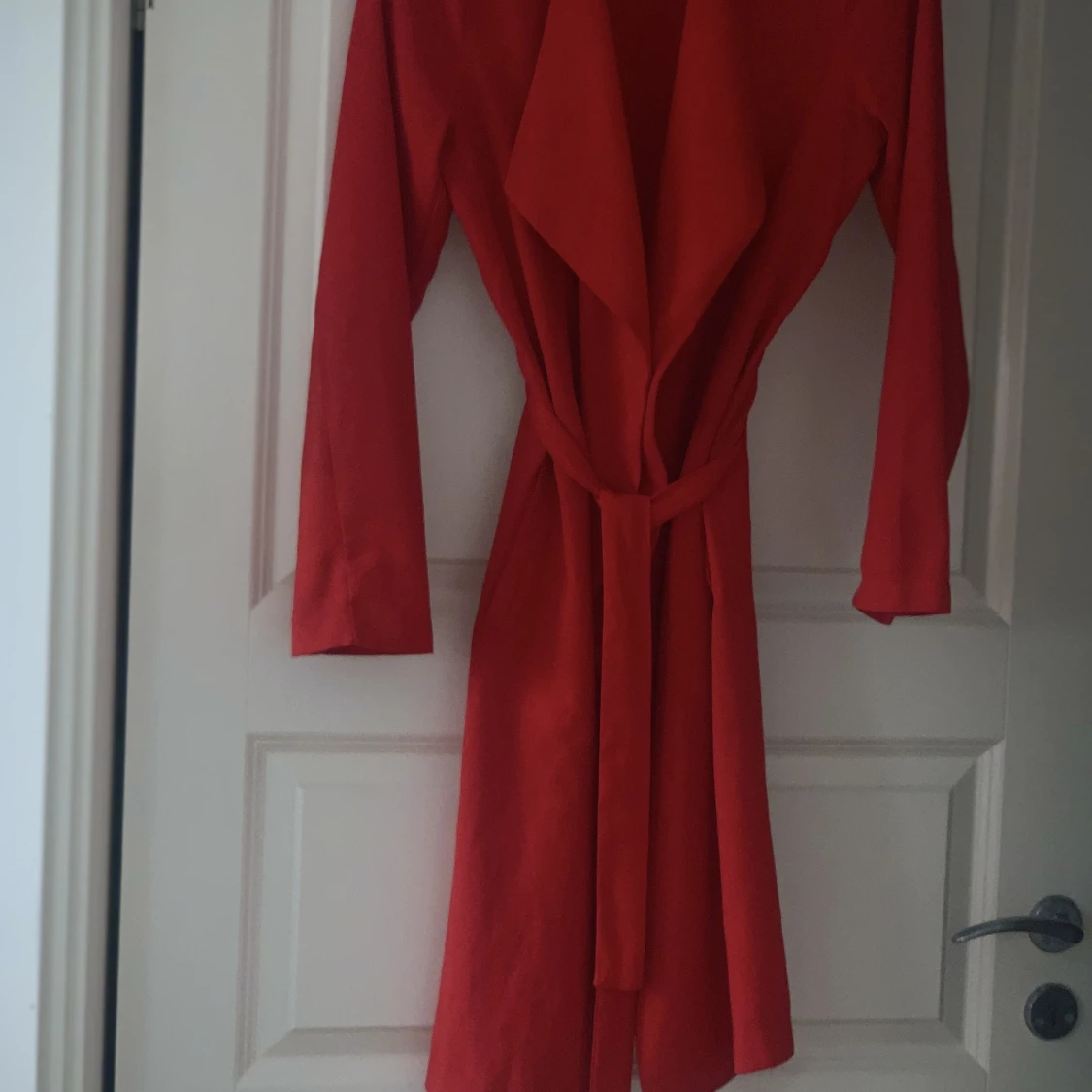 Röd tunnkappa, nyskick - 91