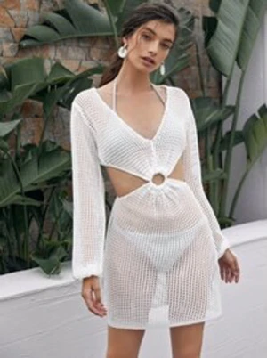 Bikini cover up  - Virkad bikini cover up 