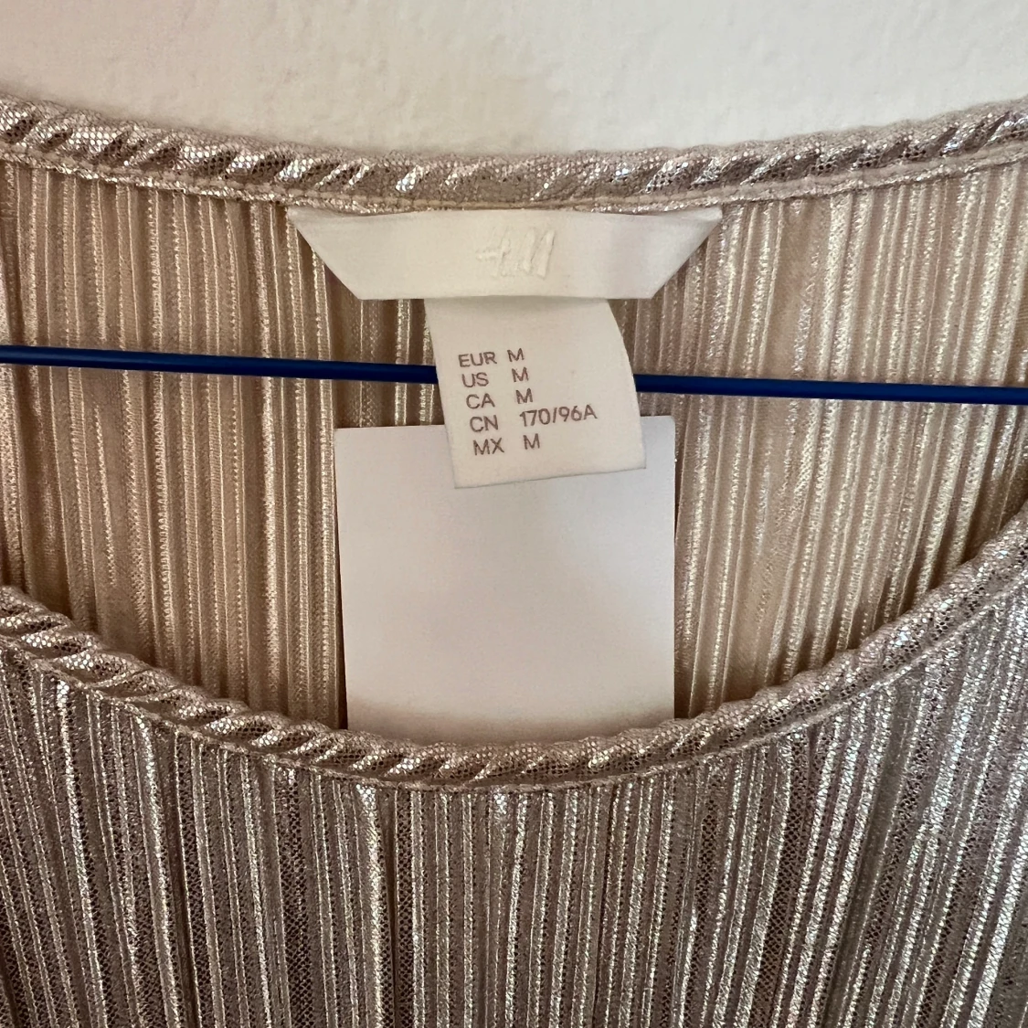 Klänning guld hm M - 91