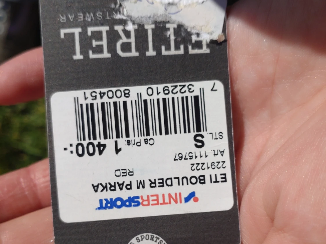 Fodrad vinterjacka - 90