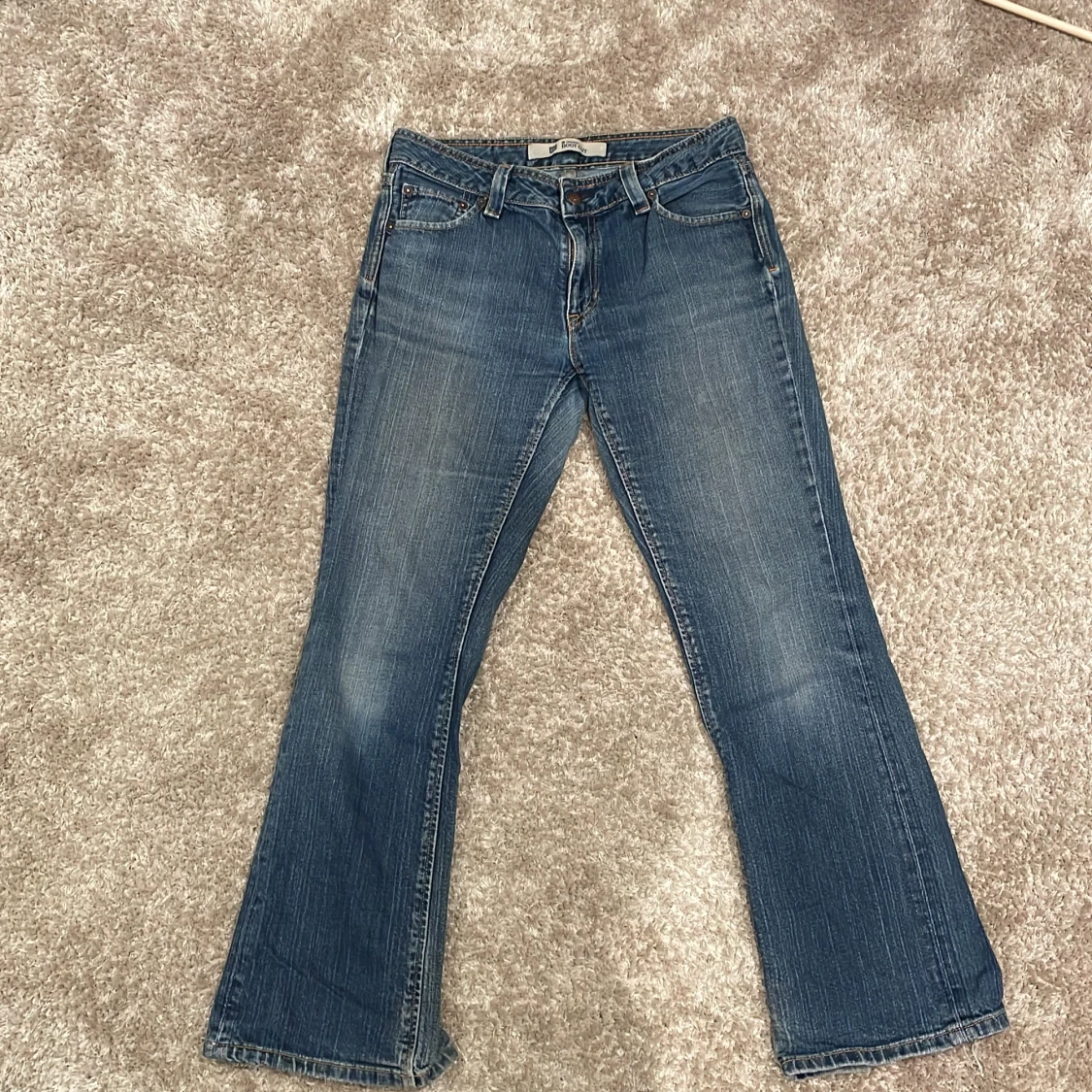 Lågmidjade jeans