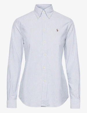 Ralph Lauren Skjorta - Så fin Ralph Lauren skjorta i 100 % bomull, självklart äkta, köpt på NK i Sthlm.  Storleken är en 8, så en svensk 34- 36.  Finns att hämta på Östermalm i Stockholm alternativt skickas spårbart med Postnord