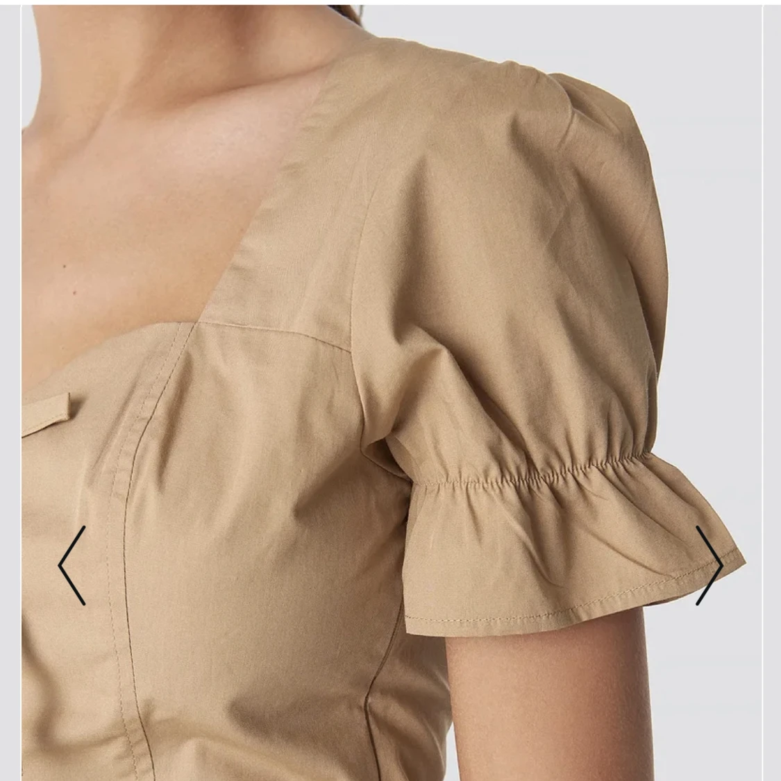 Puffy shoulder top - 91