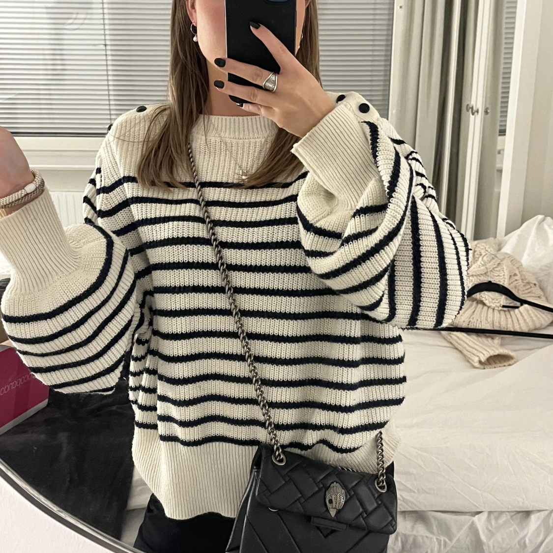 Stickad tröja från Lindex