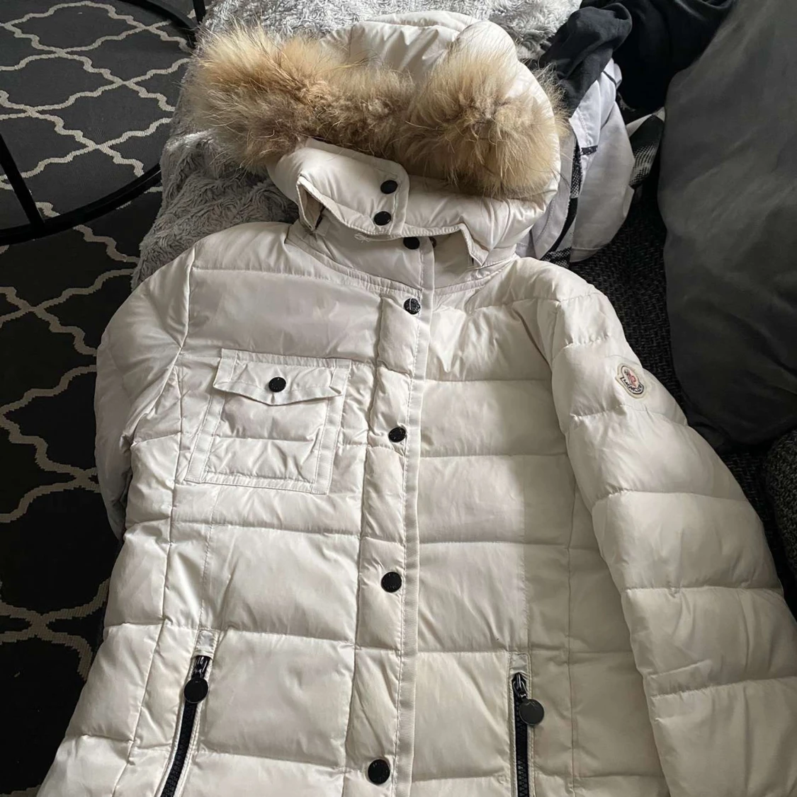 monclear jacka vit - 91