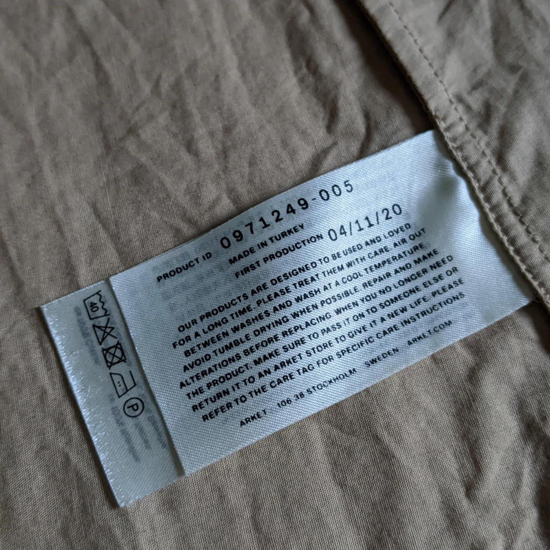 Arket Cotton Dress - 90