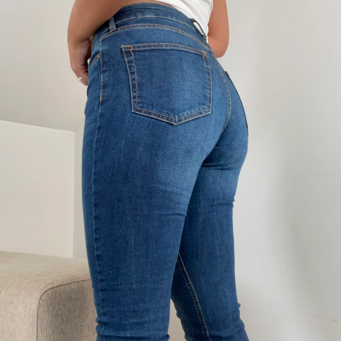 Lågmidjade jeans - 90