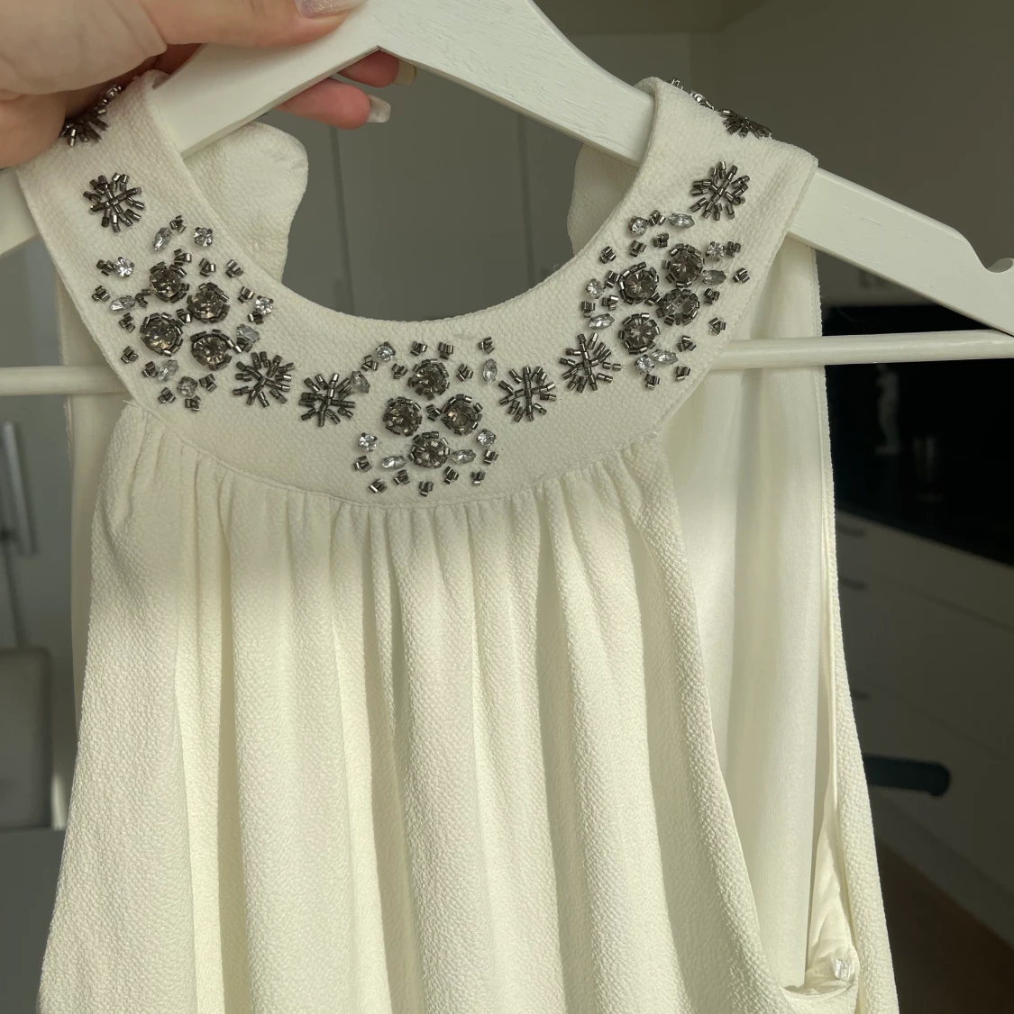 Vit klänning  - 91