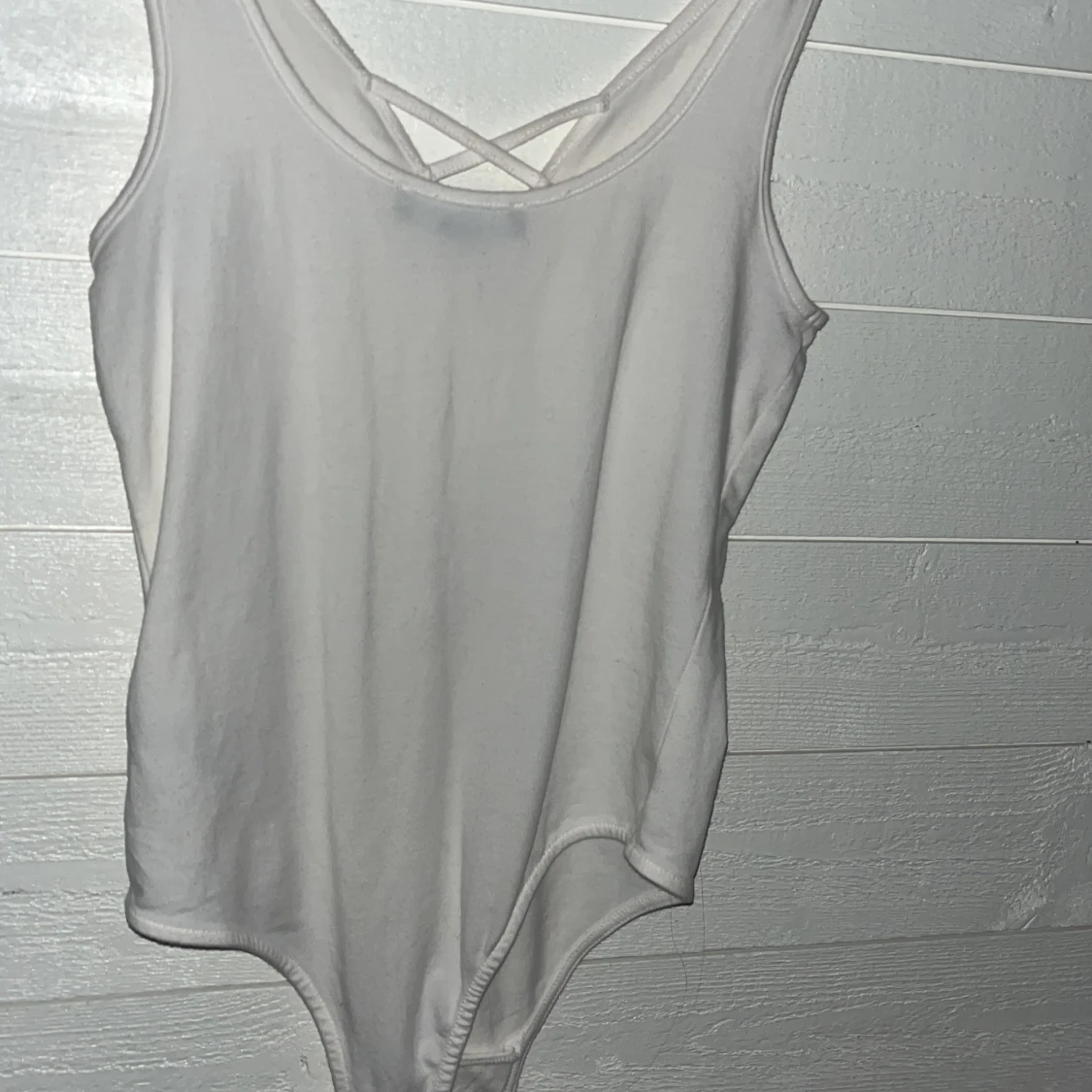 en fin vit body  - 90