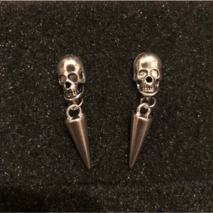 Örhängen  - Super coola örhängen med nitar. 85kr. Frakten kostar 15kr.Exemplaret som postas iväg är självklart helt oanvänt. Hör av er vid intresse eller funderingar!💞✨