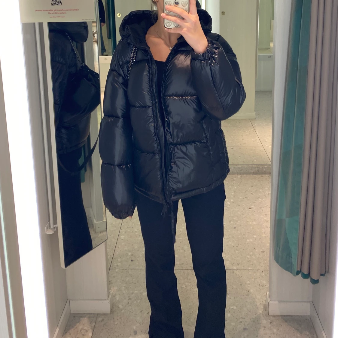 svart jacka hm - 90