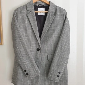 Women's blazer size M - Women's gray blazer, thick fabric no damage