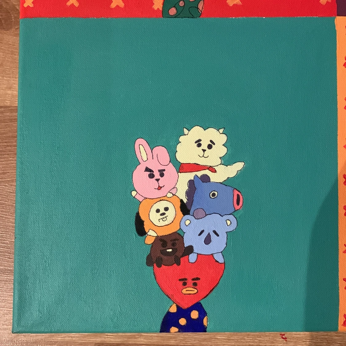 BT21 Pop Art Painting - 90
