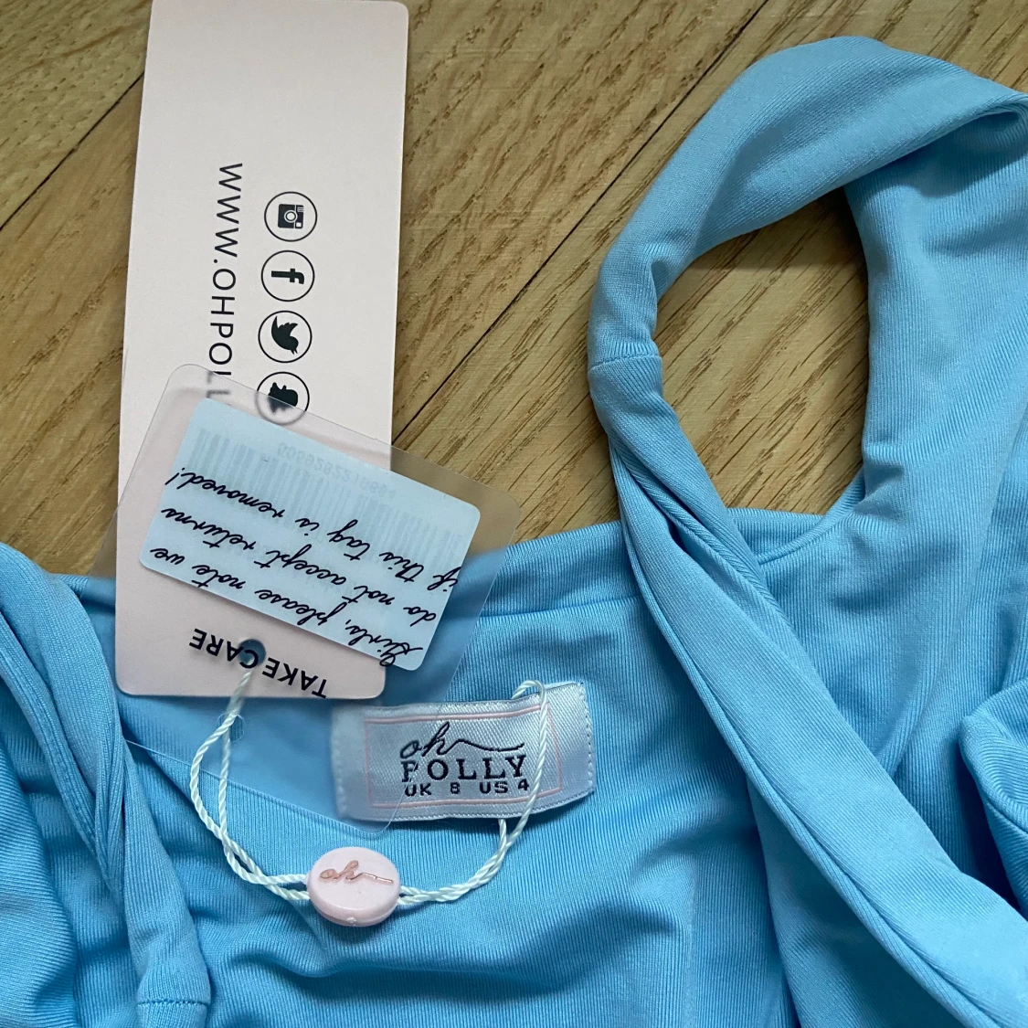 Ohpolly dress in blue - 91