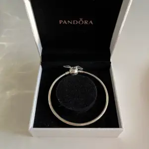 Armband från Pandora. Med golden snitch på. Köpt för 1000 kr