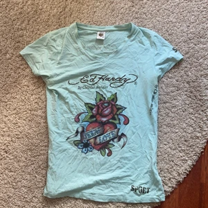 Edhardy tröja - Fin ljusblå edhardytröja storlek M💘 bra skick!