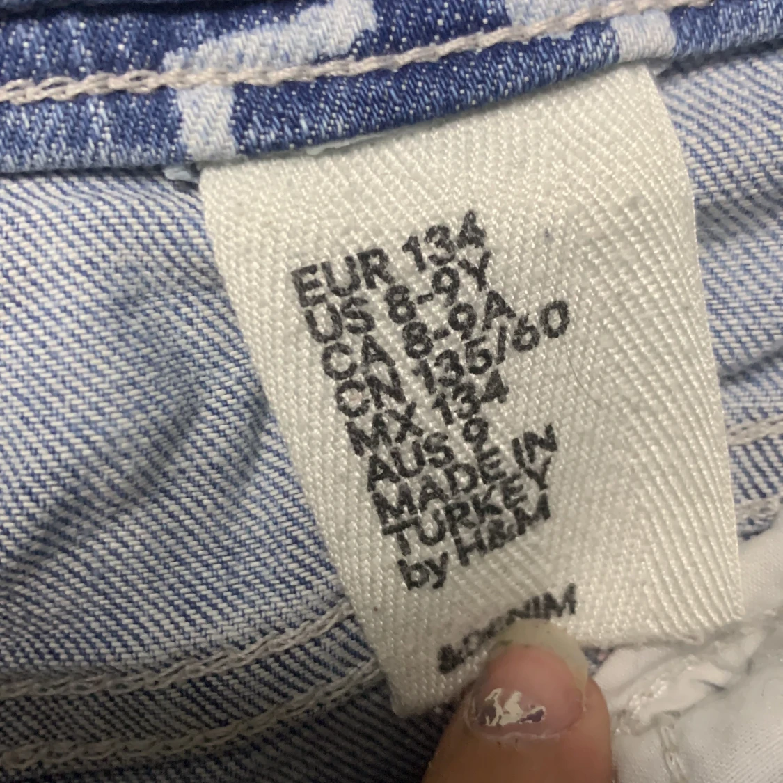 Låg midjade shorts  - 91