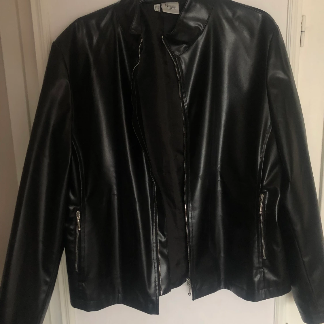 Vintage skinn jacka - 91