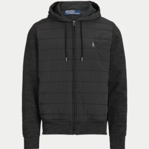 Polo raulph lauren hybrid zip hoodie/jacka - Köpt den 8 september från NK och knappt använd, kvitto finns möjligen. Hör av dig om du har frågor eller undrar över något!