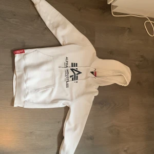 Alfa industri hoddie  - Plagget är i fint skick men tecken på användning finns. Nypris 750