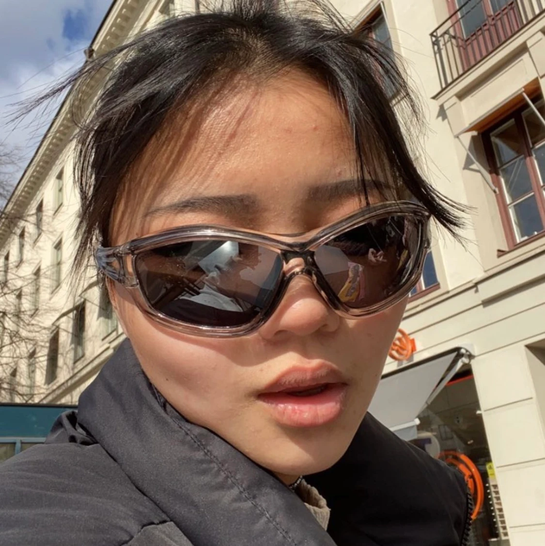 Coola trendiga solglasögon  - 91