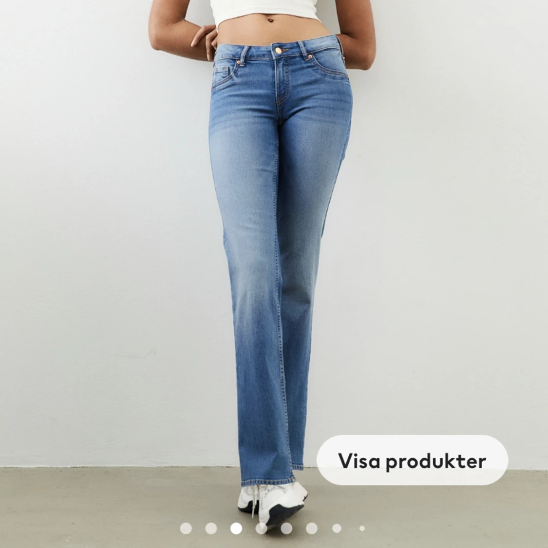 low waist jeans bootcut - 90